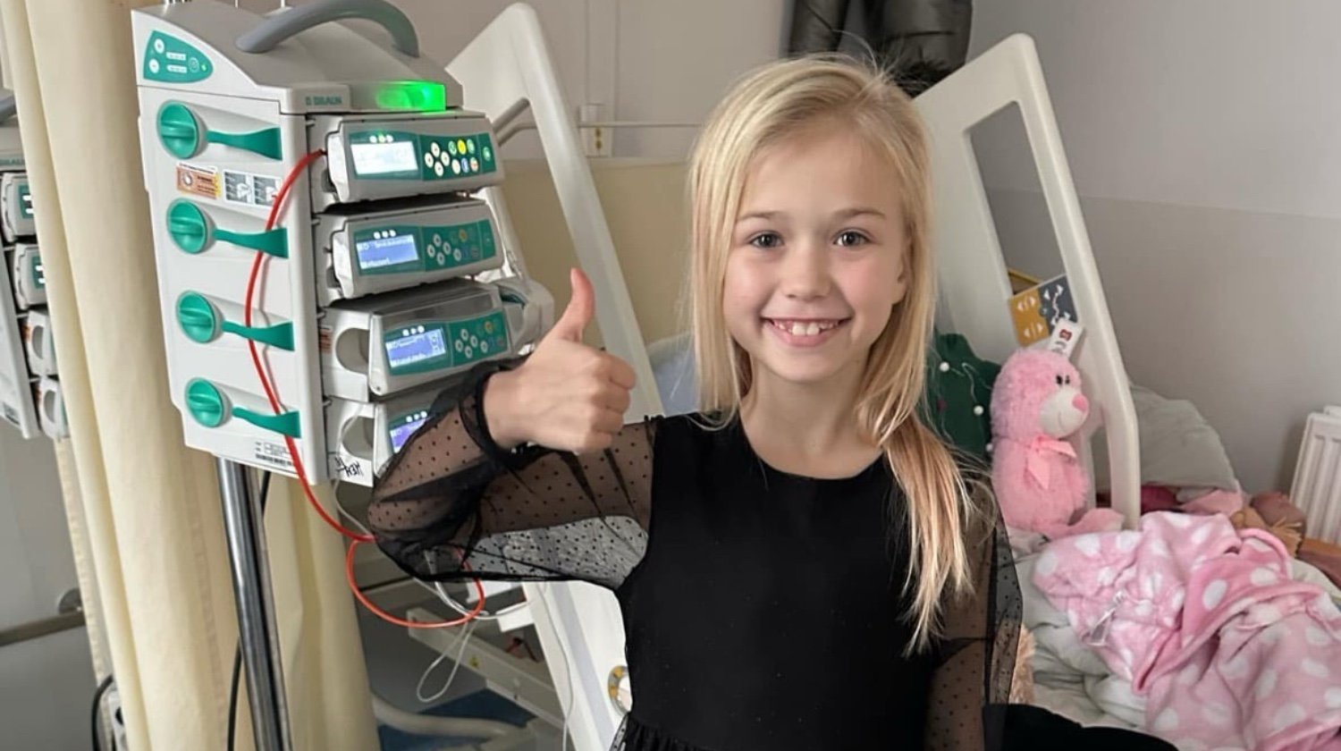 Pomóżmy Laurze. U dziewczynki wykryto ostrą białaczkę limfoblastyczną