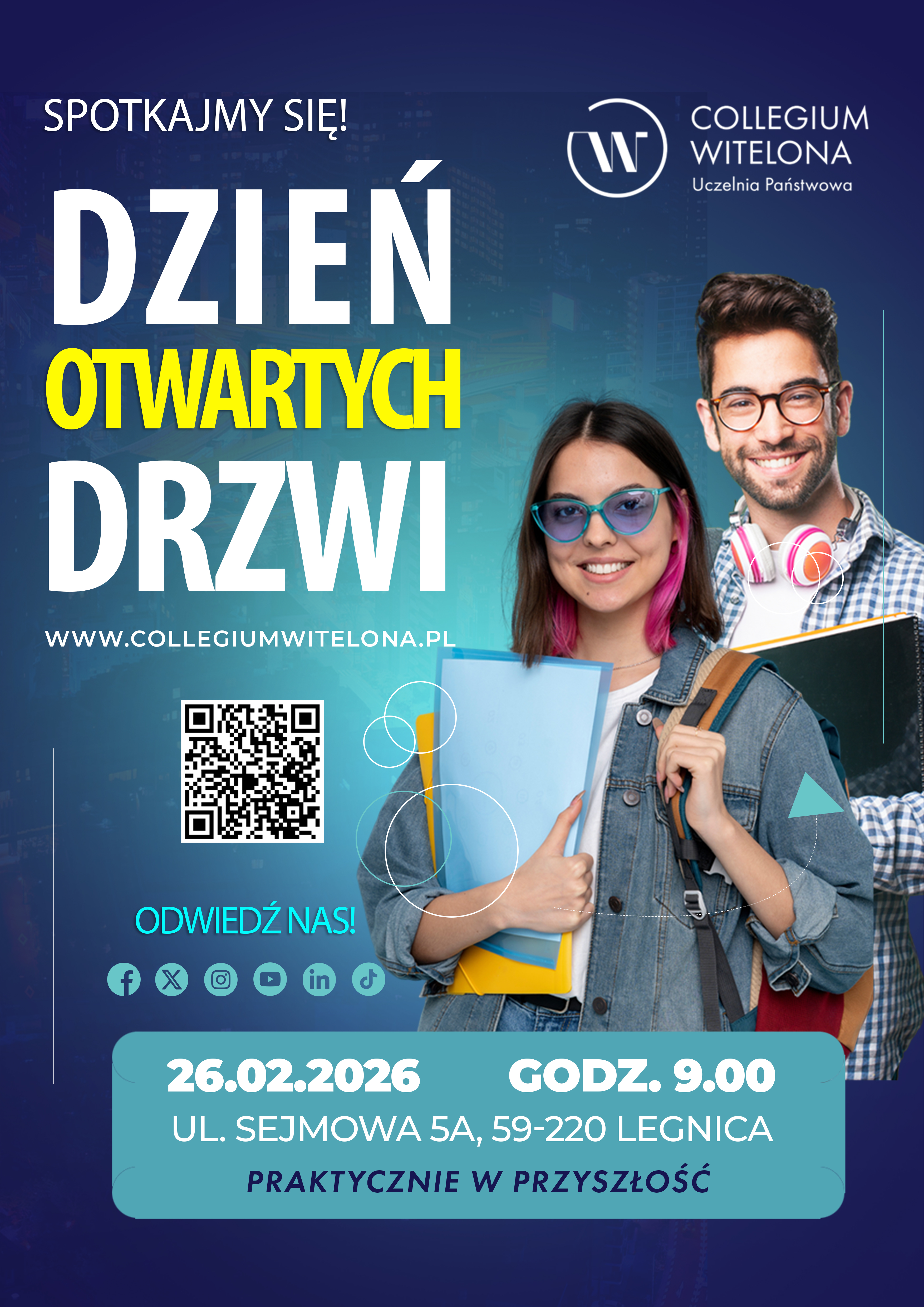 Myślisz o studiach? Przyjdź na Dzień Otwarty Collegium Witelona w Legnicy