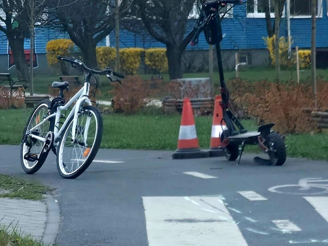 Potrącił hulajnogą 8-letnią rowerzystkę. Mężczyzna był pijany