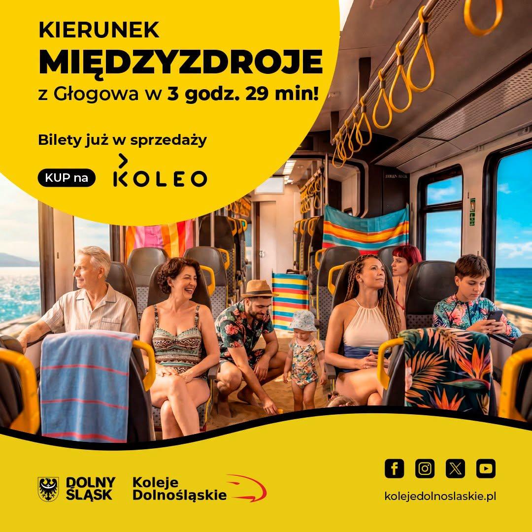 Ostatnie odliczanie! Z Legnicy nad morze bez przesiadek. Pierwszy kurs już w sobotę