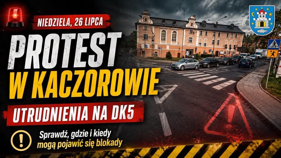 Protest sparaliżuje ruch? Uwaga na utrudnienia na trasie do Jeleniej Góry!