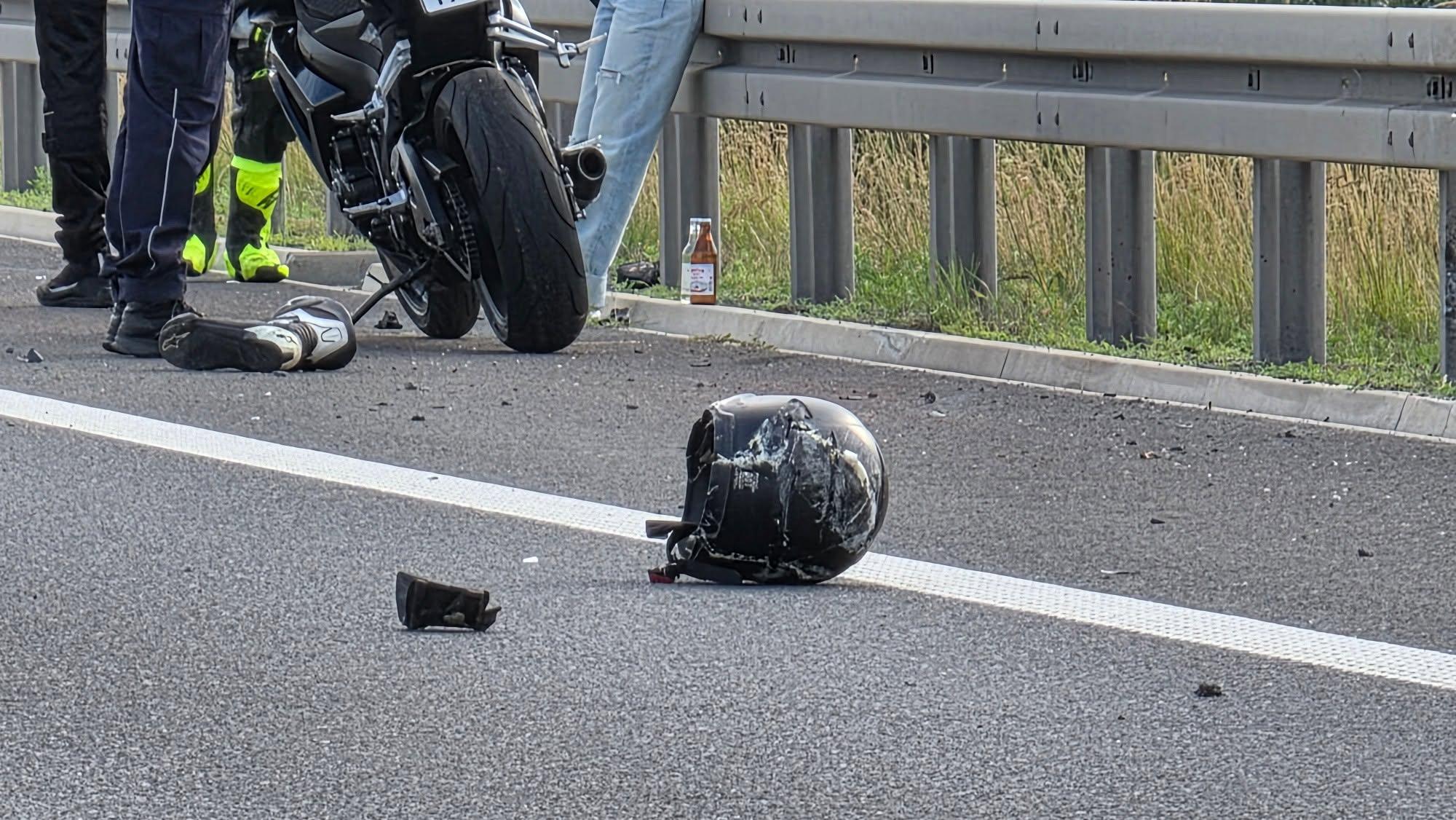 Tragiczny wypadek na S3. Motocyklista zginął na miejscu