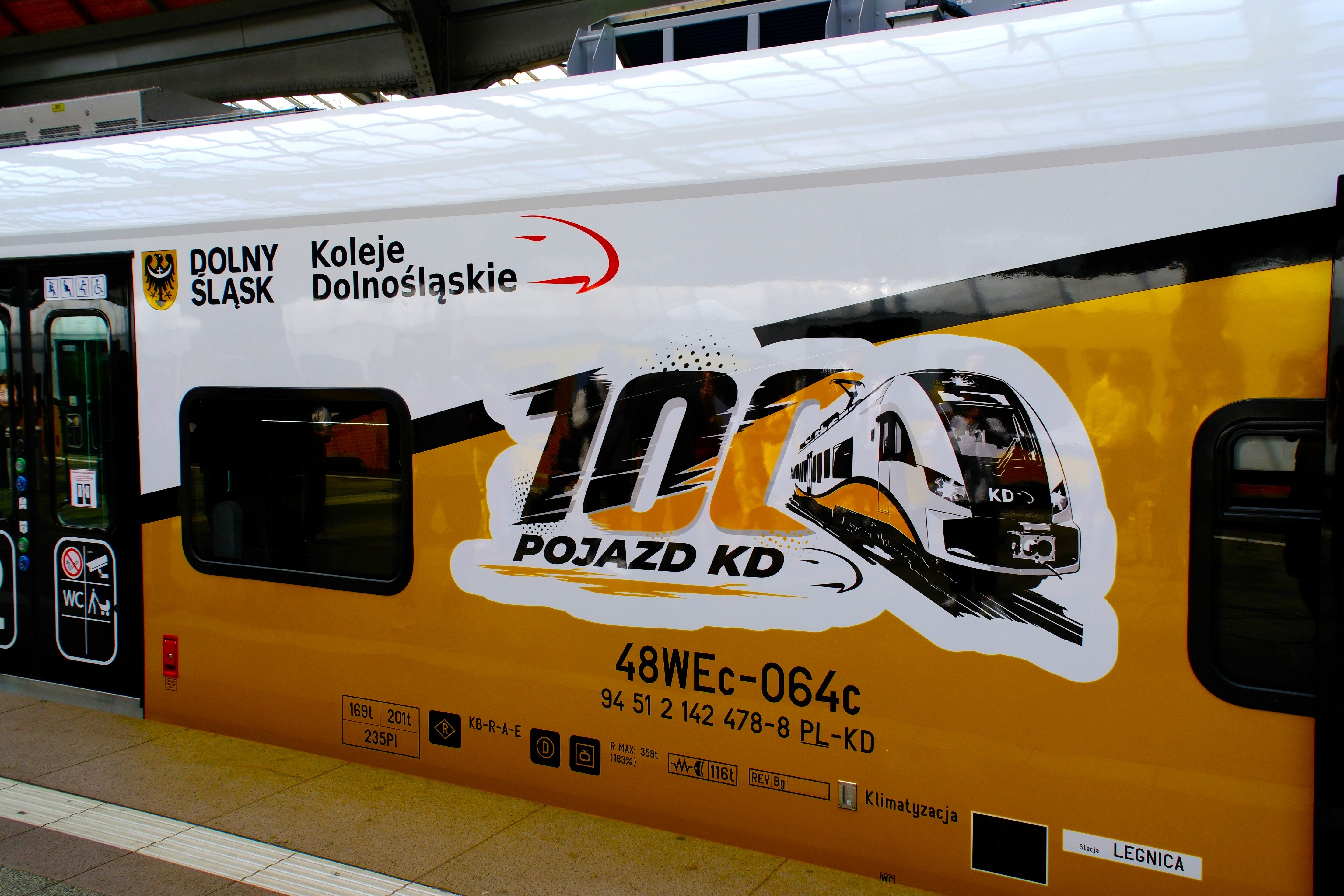 Koleje Dolnośląskie mają w swoim taborze już 100 pociągów!