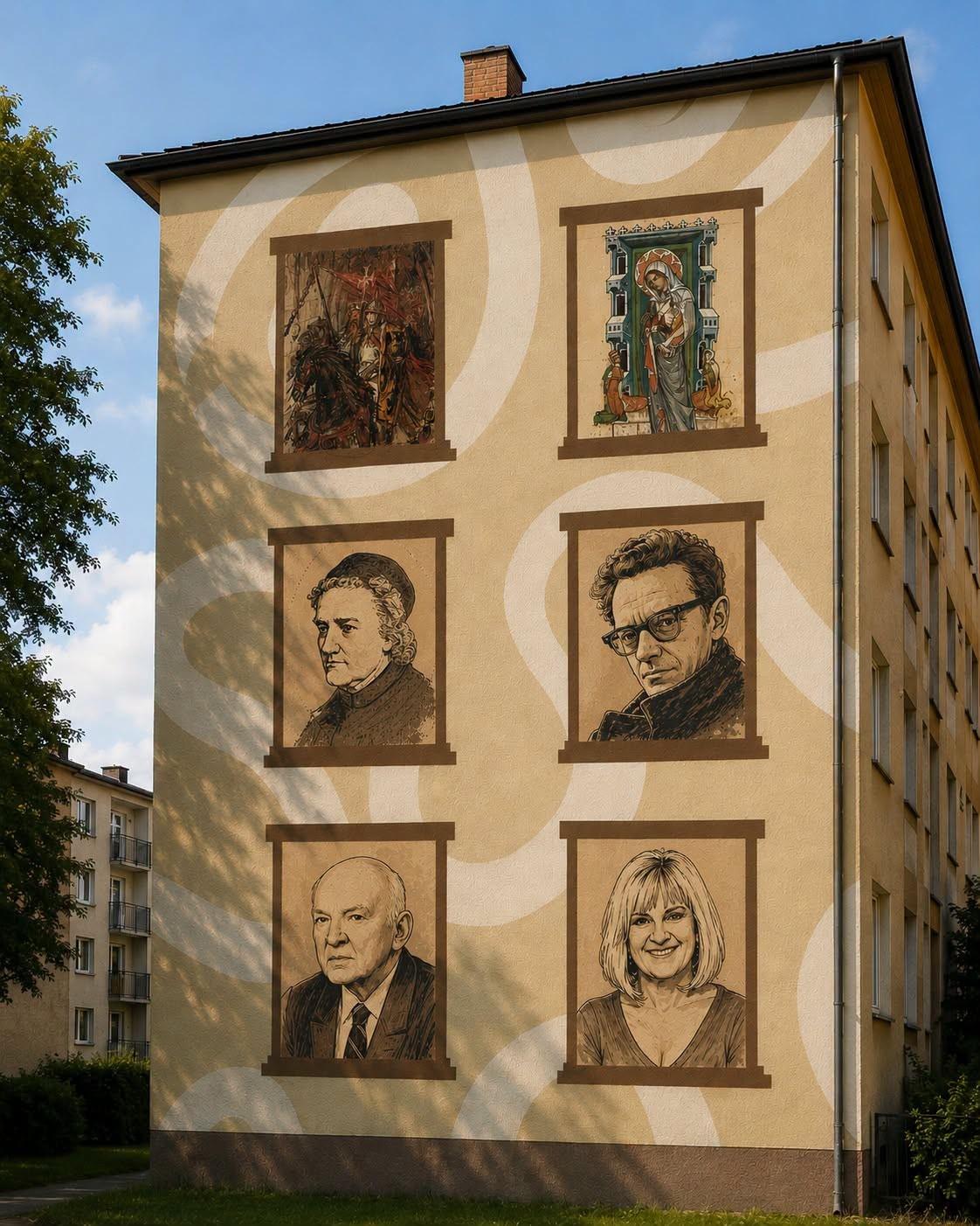 Wiadomo już, kto znajdzie się na muralu przy ul. Dziennikarskiej