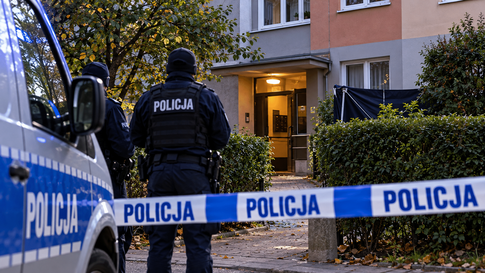 Przykrył ciało żony kocem i poszedł do kolegi. Wstrząsające szczegóły zbrodni przy ul. Fredry w Legnicy