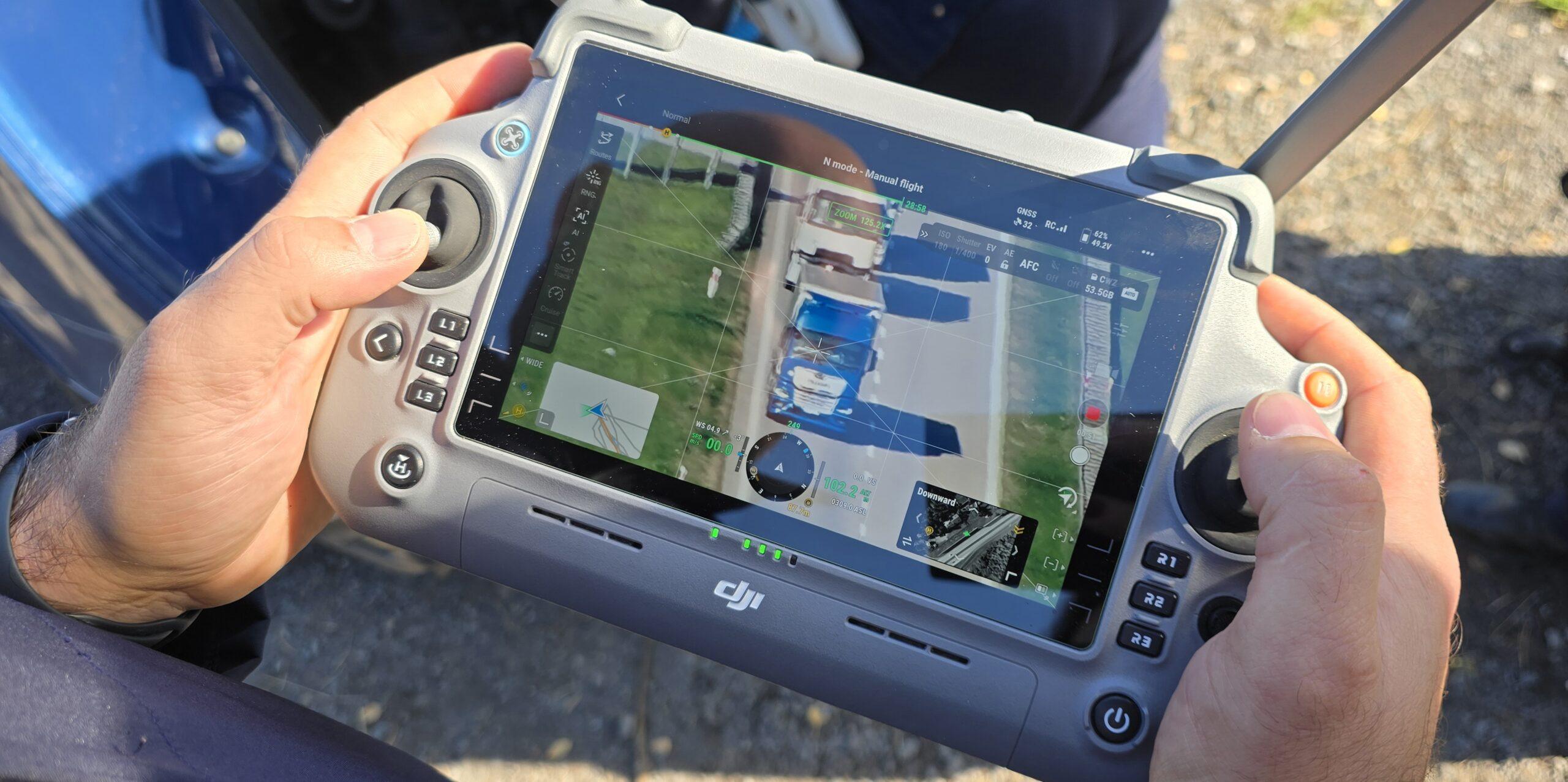 Dron poluje na kierowców na A4. Z góry widać każde wykroczenie